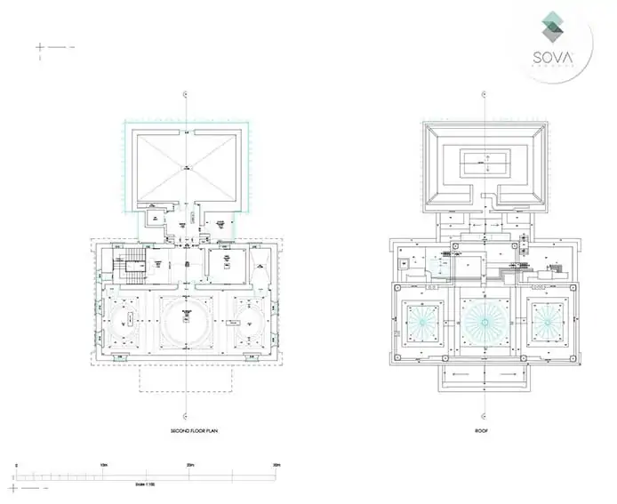 Measured building survey of Holburne Museum